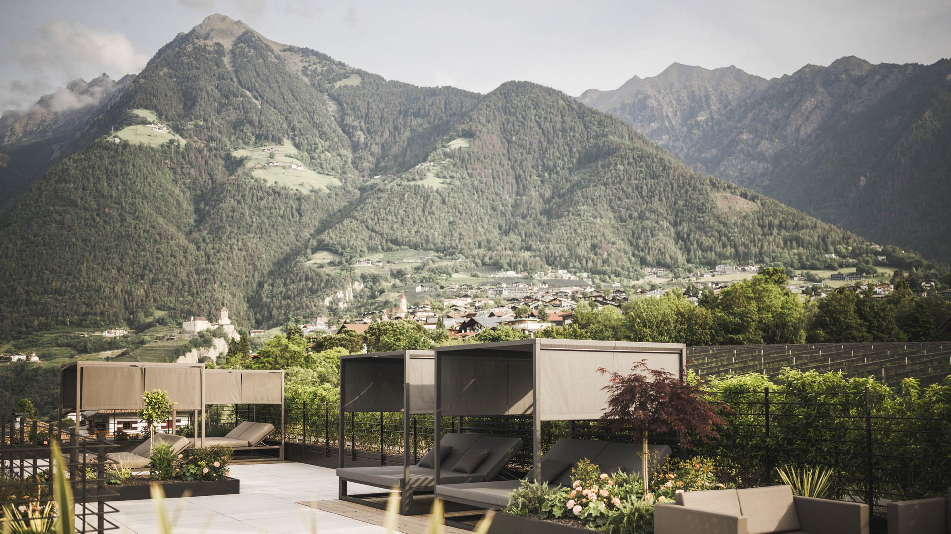 Exklusives Wellnesshotel in Dorf Tirol